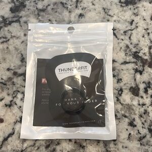 ThunderFit Classic Men’s silicone ring in gun metal color. New with tags!